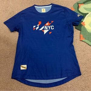 Tracksmith NYC Marathon Short Sleeve Women’s M NWOT